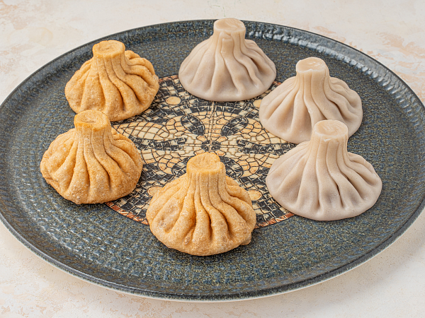 Хинкали жареные из баранины